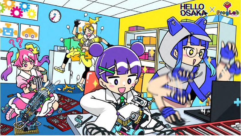 関西発YouTubeアニメ『HELLO OSAKA』が
子ども向けロボットプログラミング教室
『プログラボ』のオフィシャルスポンサーに
~未来を担う子どもたちの
“夢を実現するチカラ”を応援~