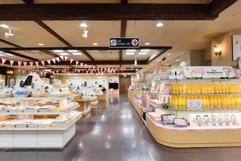四国最大級のPEANUTSグッズ売り場