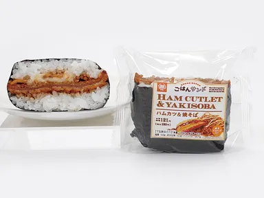 ごはんサンド　ハムカツ＆焼そば