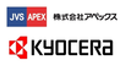 株式会社アペックス、京セラ株式会社のロゴ