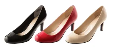 パンプス(エナメル）