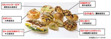 「店舗限定パン」第3弾