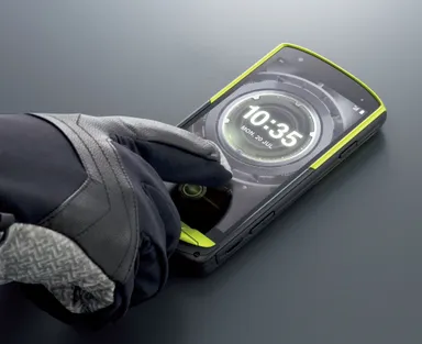 グローブタッチ