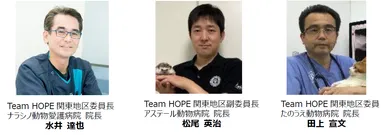 主な担当獣医師(予定)