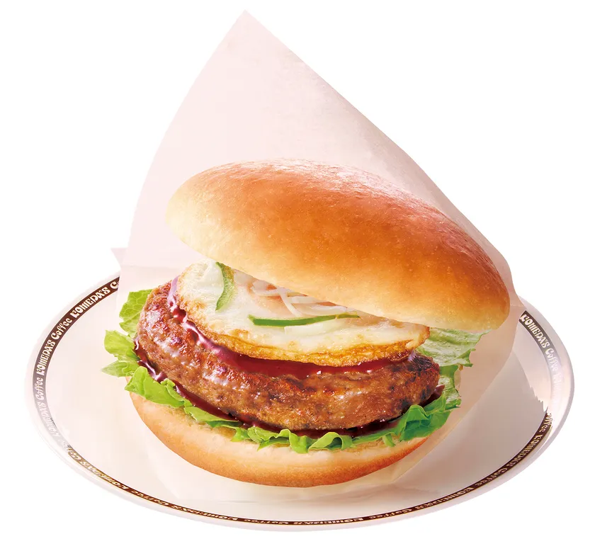 【コメダ珈琲店】ロコモコバーガー