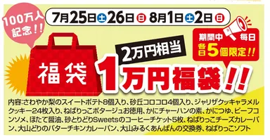 1万円福袋について