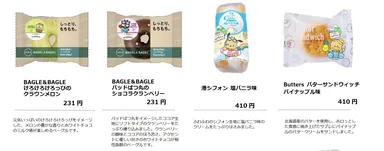 各キャラクターをイメージしたおにぎり・サンドイッチ・スイーツ・パンが登場(2)