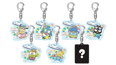 トレーディングアクリルキーホルダー