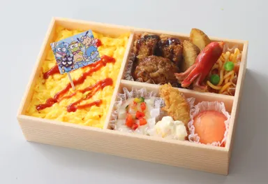 「はぴだんぶい駅弁」_中身