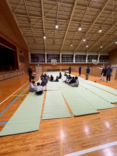 2025年12月6日に開催した防災キャンプの様子(1)