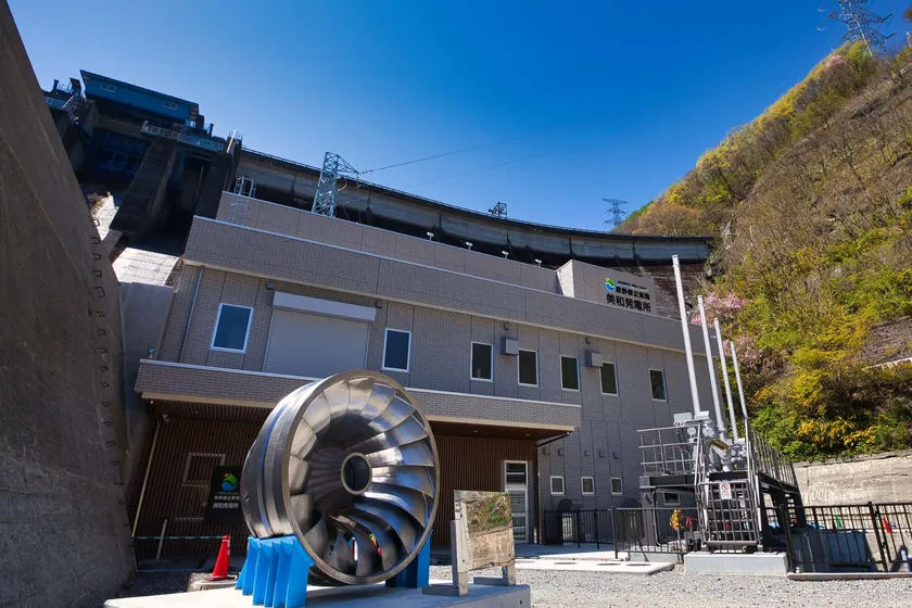 美和発電所&水車展示