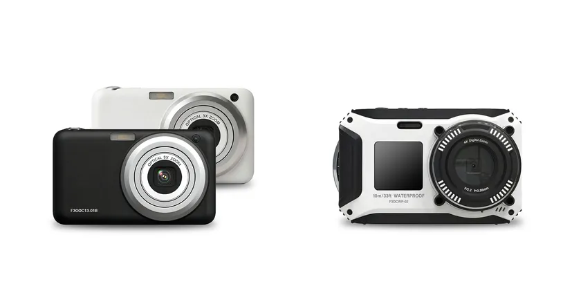 光学ズーム搭載モデルと防塵・防水モデルのデジタルカメラ2機種を新発売