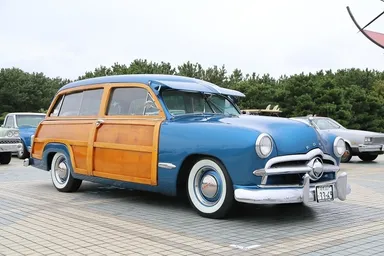 イベント風景オールドカー