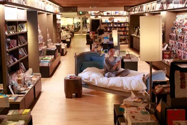 湘南T-SITE内宿泊イメージ図