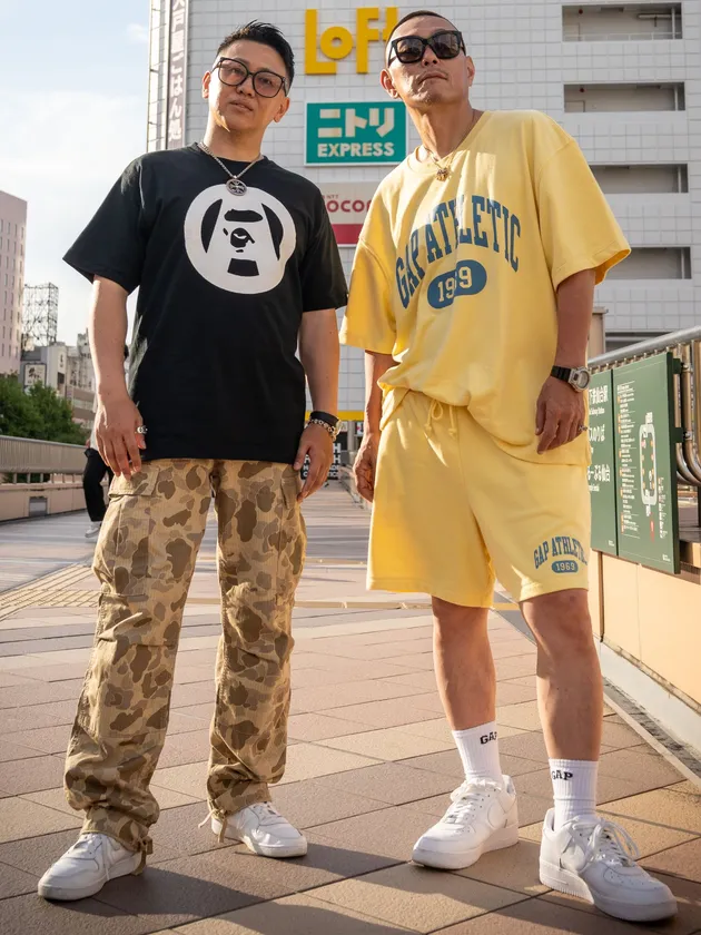 左からLGYankees PROJECT MICHIとLGYankees HIRO