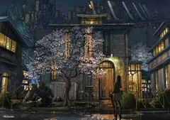 新作「桜が丘16丁目256番地　夜」(C)K,Kanehira