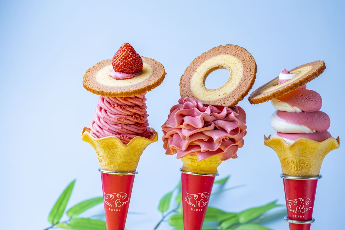 いちご専門店の道の駅 いちごBonBon＞ 新定番お土産スイーツ、 厚さ約
