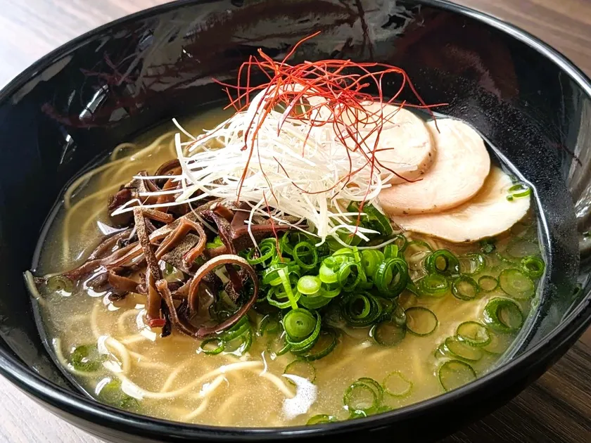 鶏白湯スープの冷やしラーメン~川根柚子の香り~