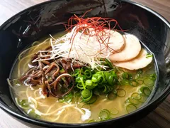 鶏白湯スープの冷やしラーメン～川根柚子の香り～