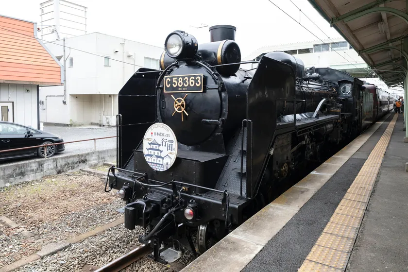 SL日本遺産のまち行田号 2026年7月運行時の様子1