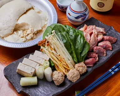 自慢の水炊き-鶏匠-