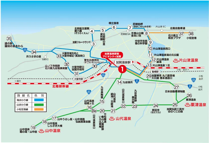 ルート案内図