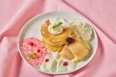 TAMAGOYAパンケーキ桃