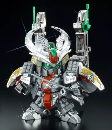 BB戦士 LEGENDBB 二代目頑駄無大将軍(白鋼Ver.)(4)