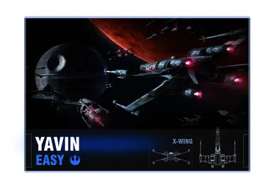 ヤヴィン／搭乗機体：Xウィング　STAR WARS (c) ＆ (TM) 2014 - 2015 Lucasfilm Ltd. All rights reserved.