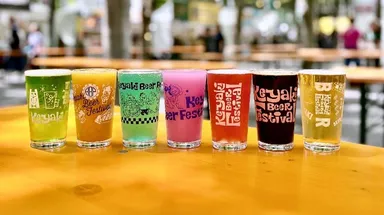 バラエティに富んだビールをラインナップ