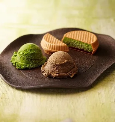 ＜辻利＞宇治茶アイスクリーム『翠峰』イメージ