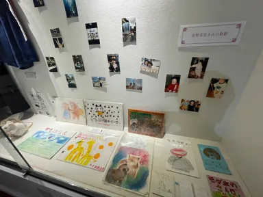 展示室内観(佐野菜見プライベート資料)