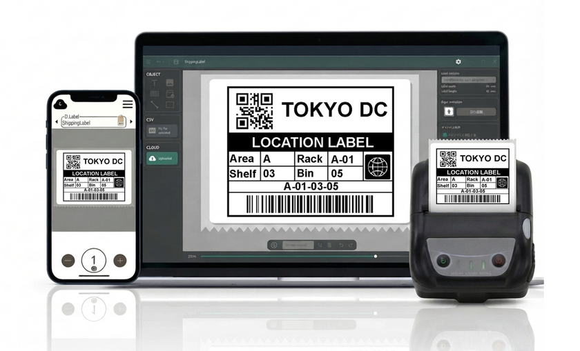 モバイルプリンター「MPシリーズ」向け、業務用ラベル発行ソリューション
「SII Label Solution」の無償提供を開始
