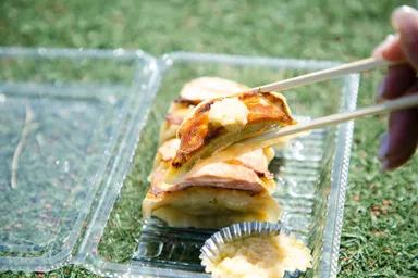 様々な餃子を食べ比べ