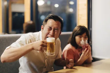 ビールとソフドリはリーズナブルに