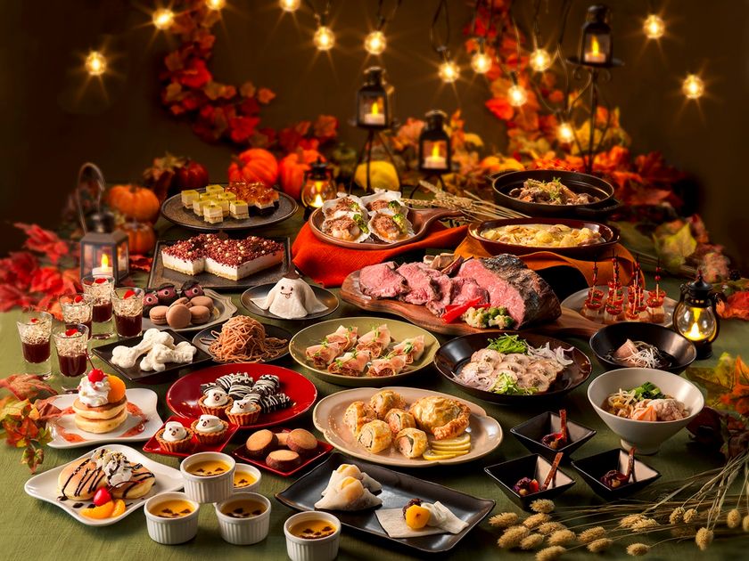 「リーベルホテル大阪」秋の恵みを味わい、心躍る体験を。
『Autumn Harvest Market ～実りの秋を楽しむ
ディナー&スイーツビュッフェ～』を9月18日より開催！