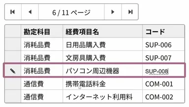 新規データを任意の位置に追加