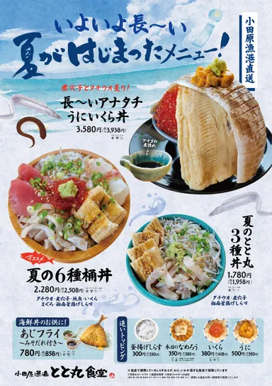 いよいよ長～い夏がはじまった！メニュー