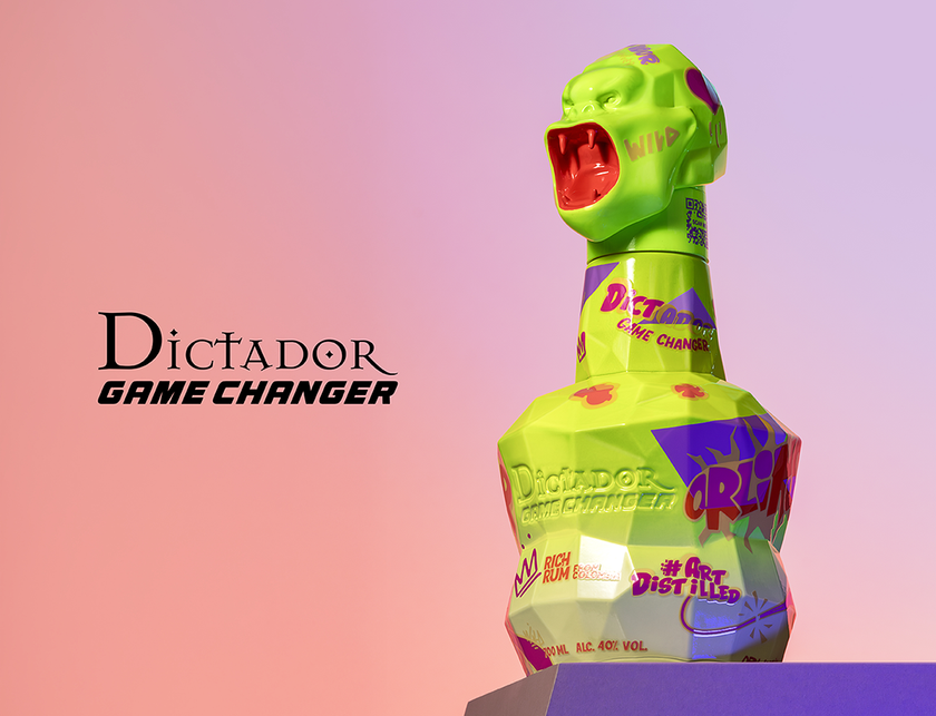「飲むアートピース」が日本上陸　
フランスを代表する現代アーティスト
Richard Orlinski × DICTADOR　
アートコラボレーションボトル
『DICTADOR GAME CHANGER』販売開始