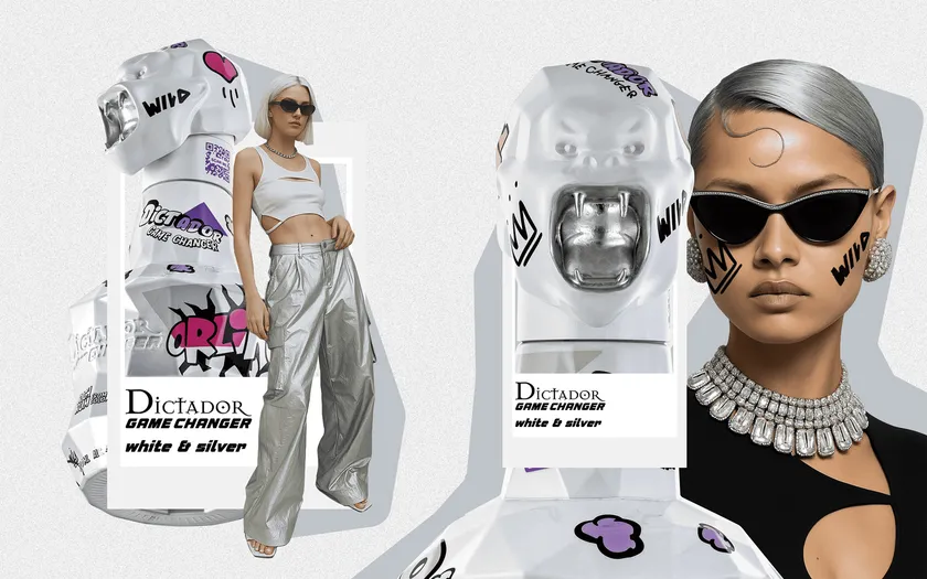 Dictador Game Changer WHITE＆SILVER