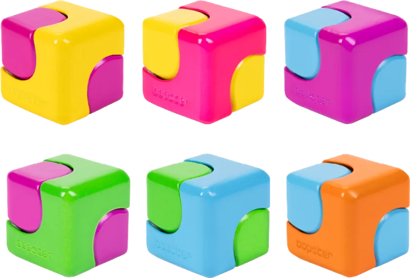 ネオンキューブスピナー6種