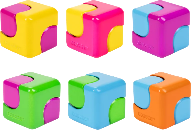 ネオンキューブスピナー6種