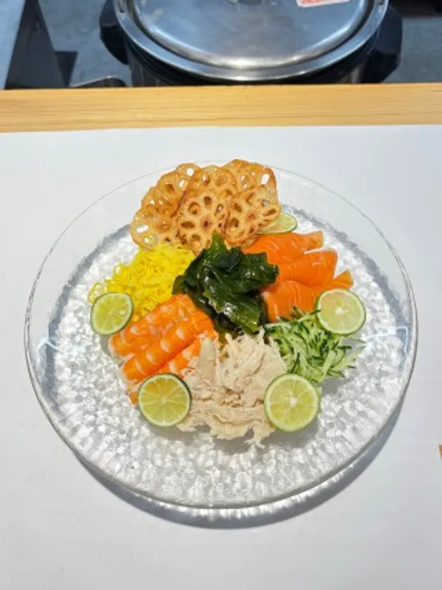 鳴門レンコンの冷やし中華