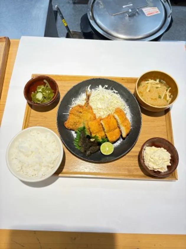 徳島のハモフライ定食
