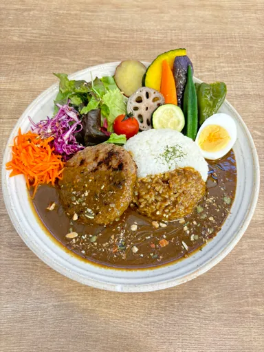 【阿波黒牛】ハンバーグカレー