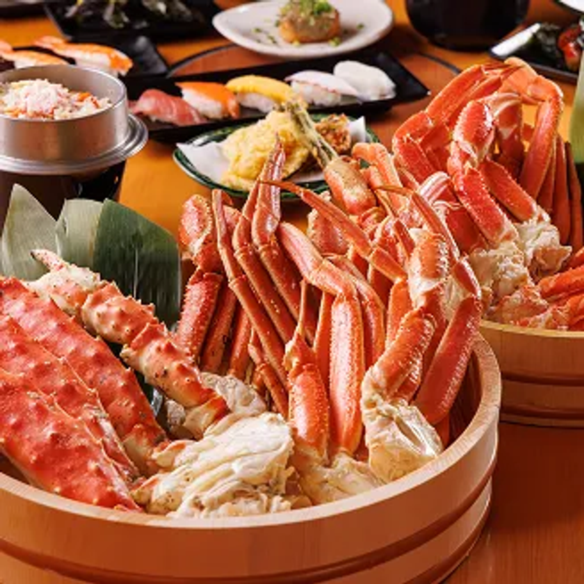 歴史的円安で訪日客に「食べ放題」が人気
東京のカニ食べ放題店で外国人来店数が前月比132%に増加