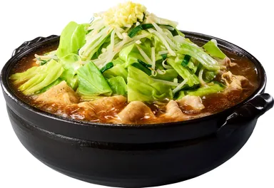 調理例(背脂醤油鍋)