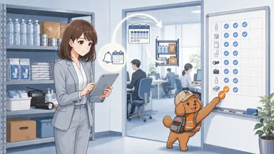 防災の日をきっかけに、期限管理と定期点検を継続できる仕組みへ