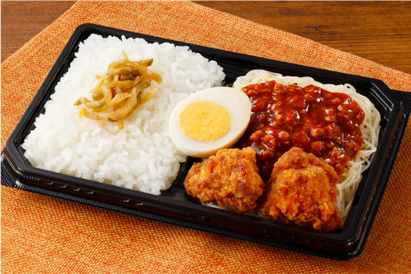 麻婆ビーフン＆唐揚弁当