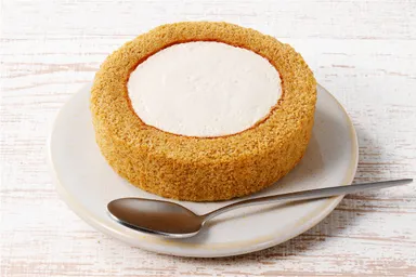 プレミアムロールケーキ　白バラコーヒー